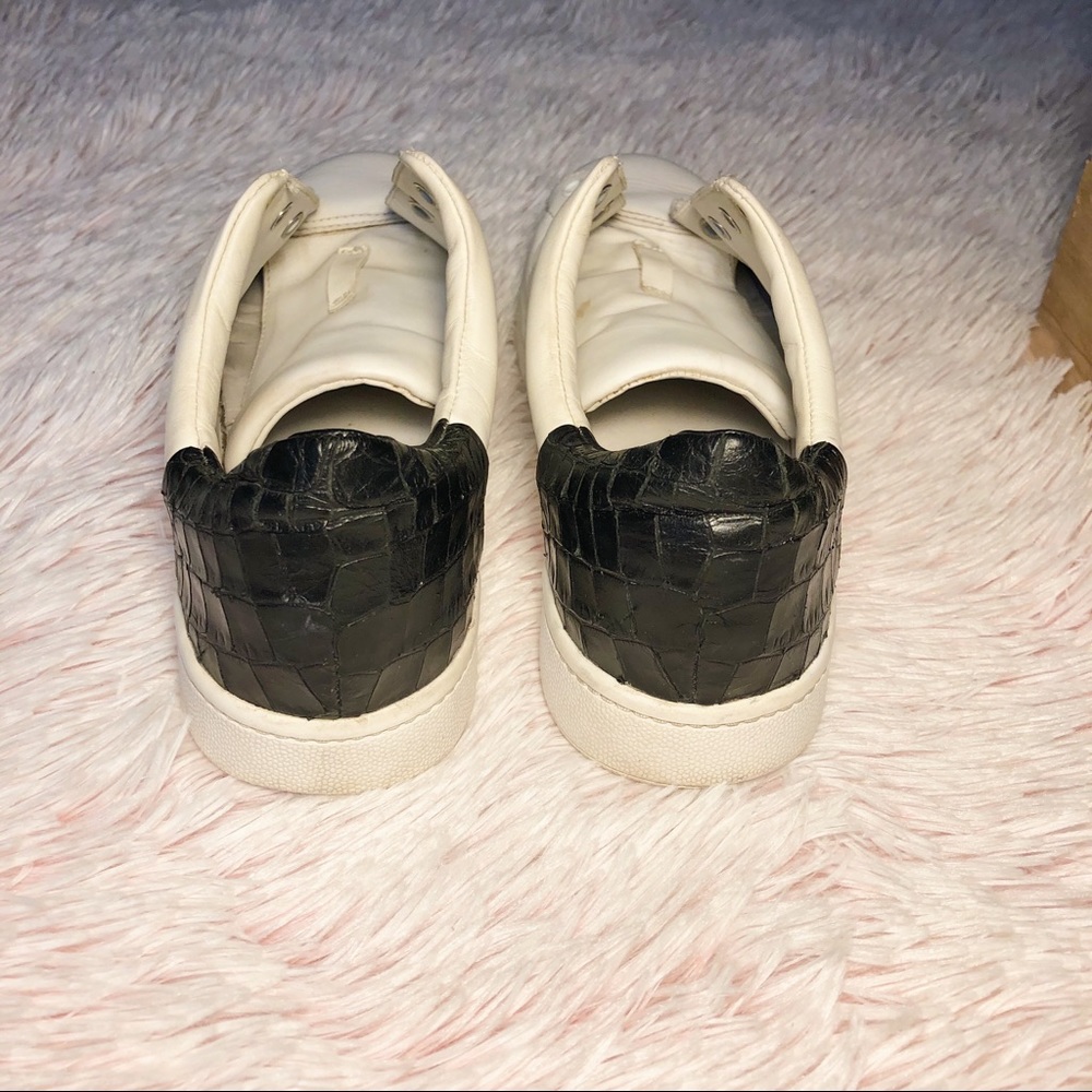 Vince White Leather Sneakers - Picture 7 of 12